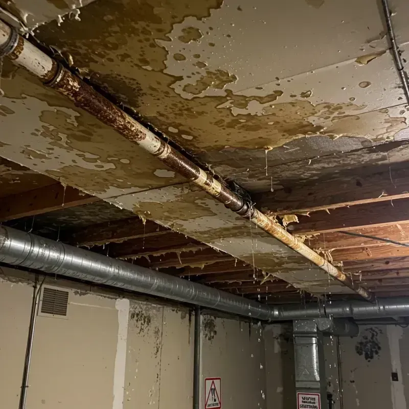 Ceiling Water Damage Repair in California, PA